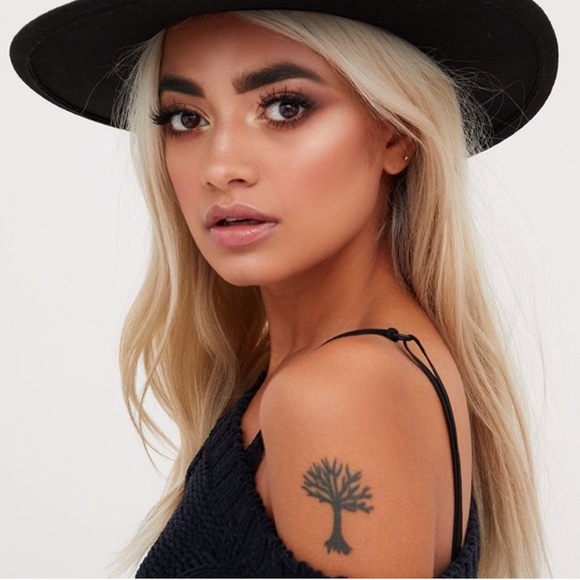 Zara 100%Wool Wide Firm Brim Fedora Black Hat - Picture 7 of 16